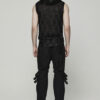 Deathweb Distressed Mesh Tank Top