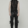 Deathweb Distressed Mesh Tank Top