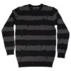 Destroyer Stripe Gray Sweater