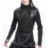 Cyber Punk Turtleneck Top