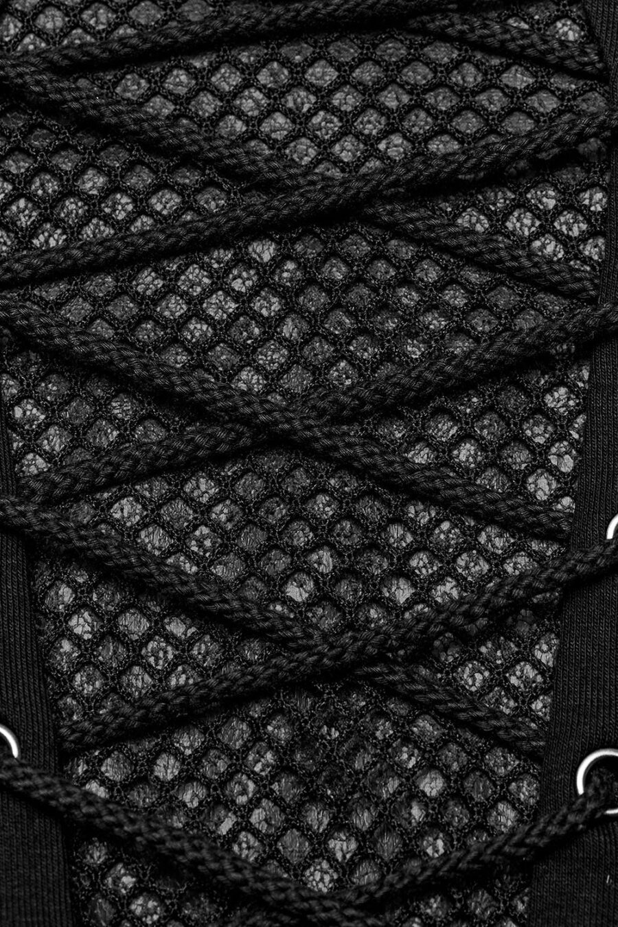 Dread Gothic Laced Up Shirt