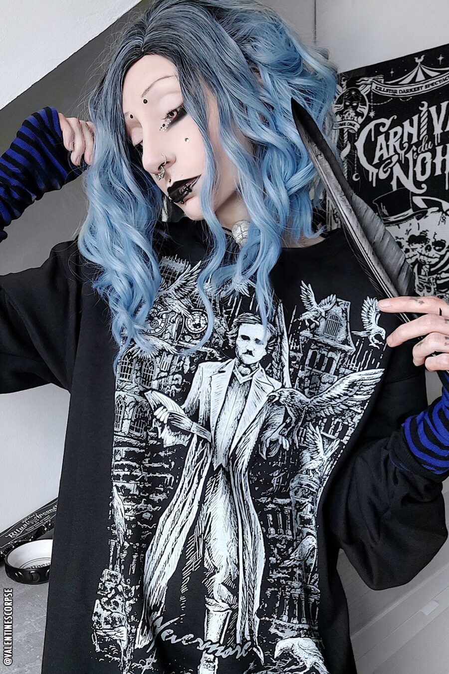 Edgar Allan Poe Sweatshirt
