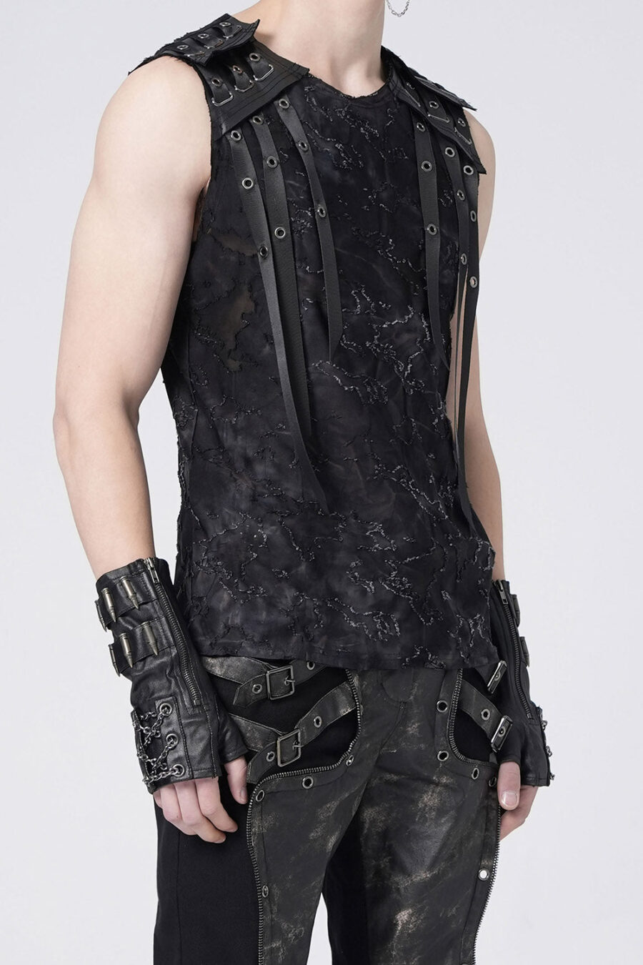 Exile Distressed Tank Top