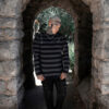 Autopsy Stitch Striped Sweater