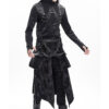 Cyber Punk Turtleneck Top