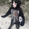 Bleeding Heart Skeleton Sweatshirt