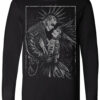 Monster Love: Frankenstein & Bride T-shirt [Graveyard Gray]