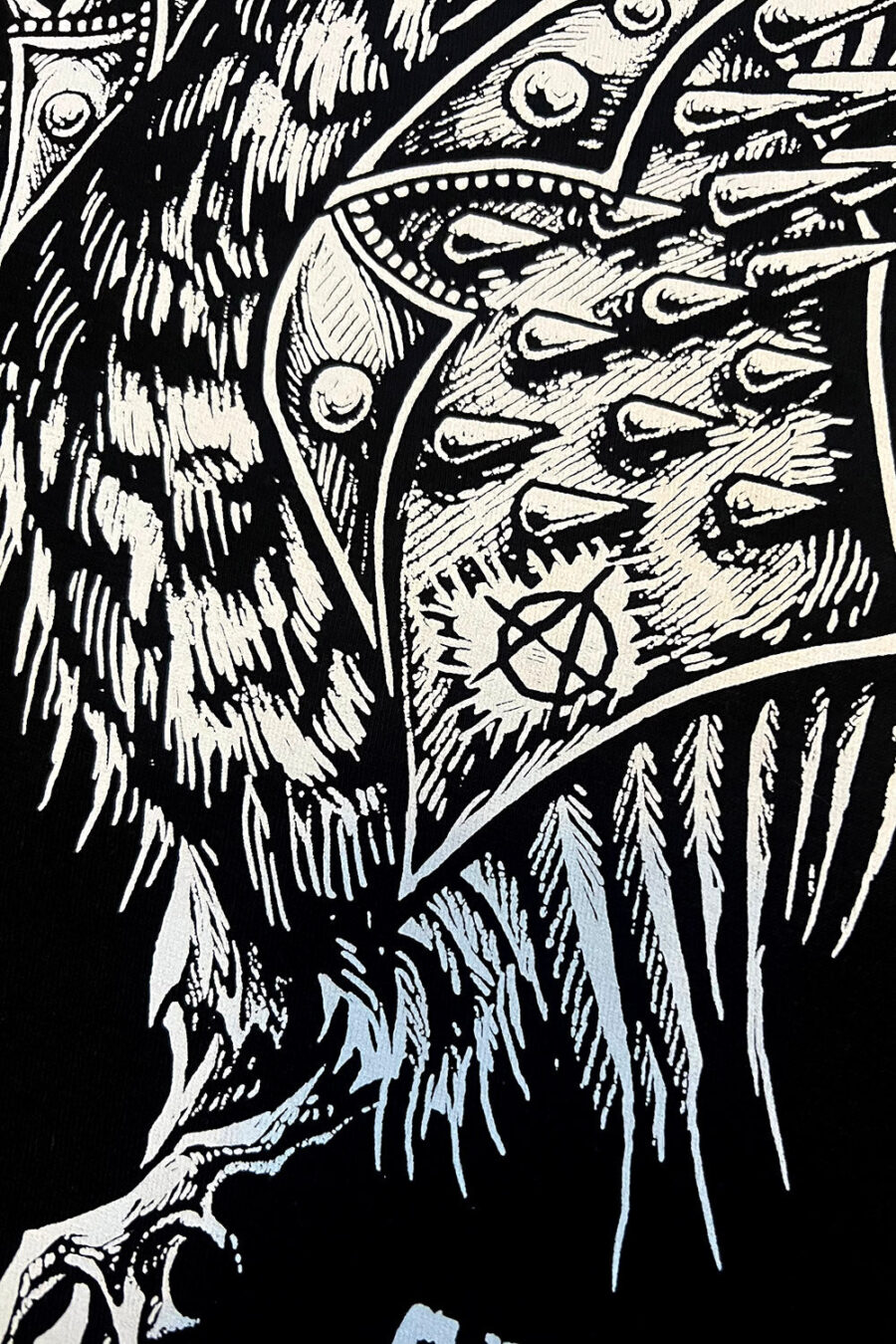 Punk Rock Chicken Sweatshirt
