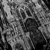 Gargoyle Cathedral Sweatshirt [METALLIC SILVER]