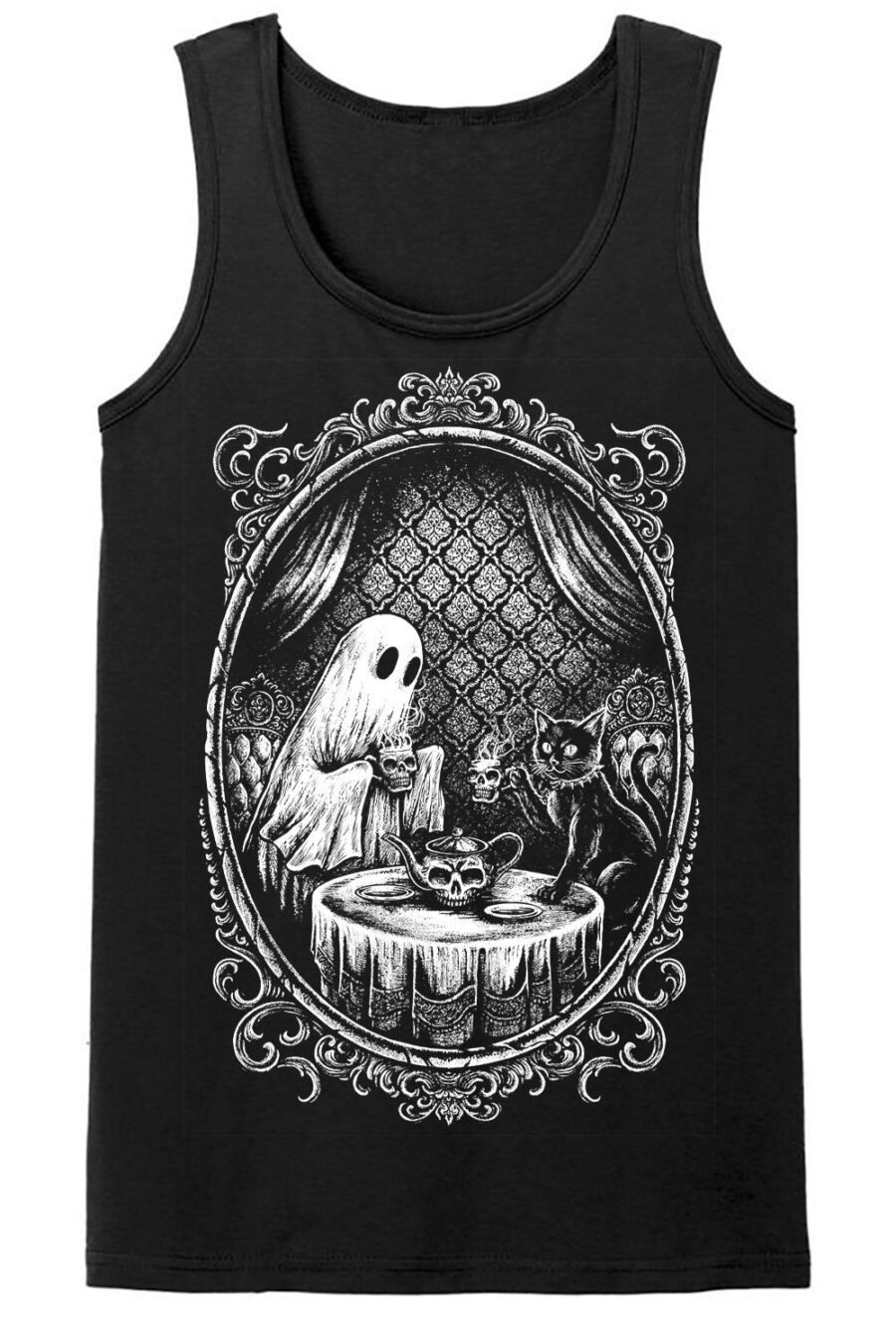 Ghostly Tea Time T-shirt