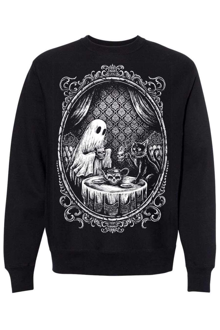 Ghostly Tea Time Sweatshirt