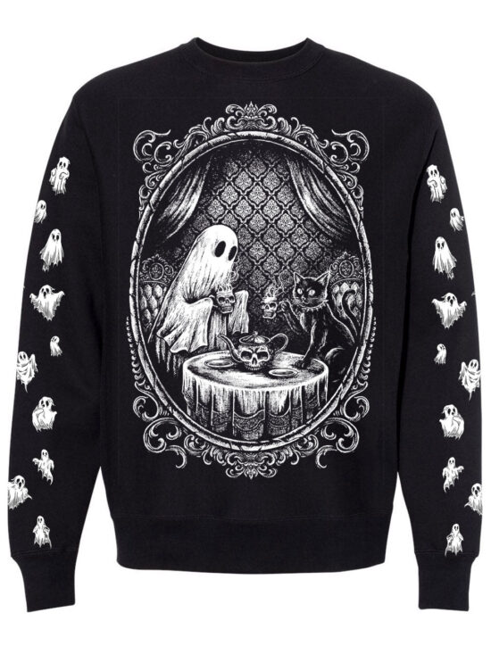 Ghostly Tea Time Sweatshirt
