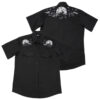 Nighttime Cemetery Western Shirt
