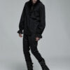 Bone Dagger Lace-Up Shirt