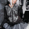 Dead Inside Skeleton Hoodie