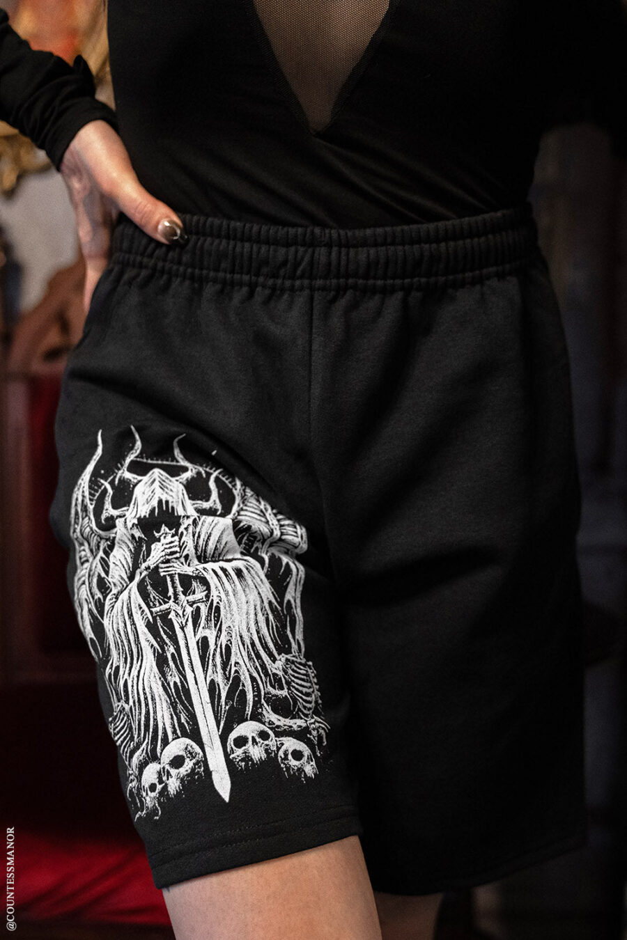 Angel of Death Sweat Shorts [Unisex]