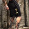 Batwing Ankh Sweat Shorts [Unisex]