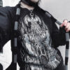 Gargoyle Cathedral Sweatshirt [METALLIC SILVER]