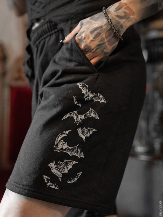 Vintage Bat Sweat Shorts [Unisex]