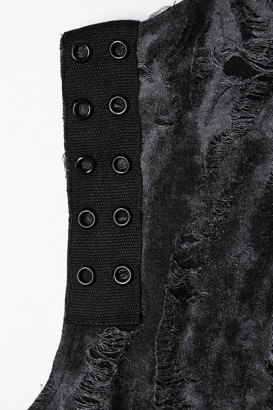 Wartorn Grunge Tank Top [BLACK/GREY]