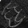 Cadaverous Black Velvet Vampire Pants