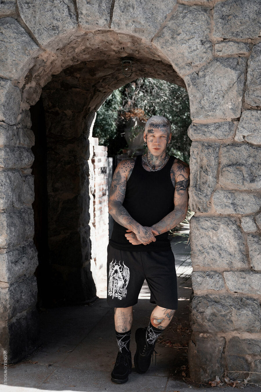 Angel of Death Sweat Shorts [Unisex]