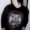 Bat Blood Snack Time Sweatshirt