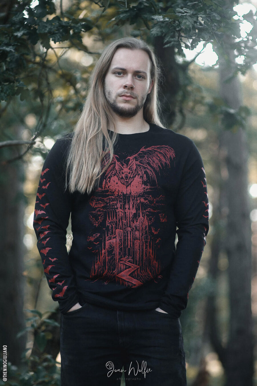 Vampire Castle T-shirt [BLOOD RED]