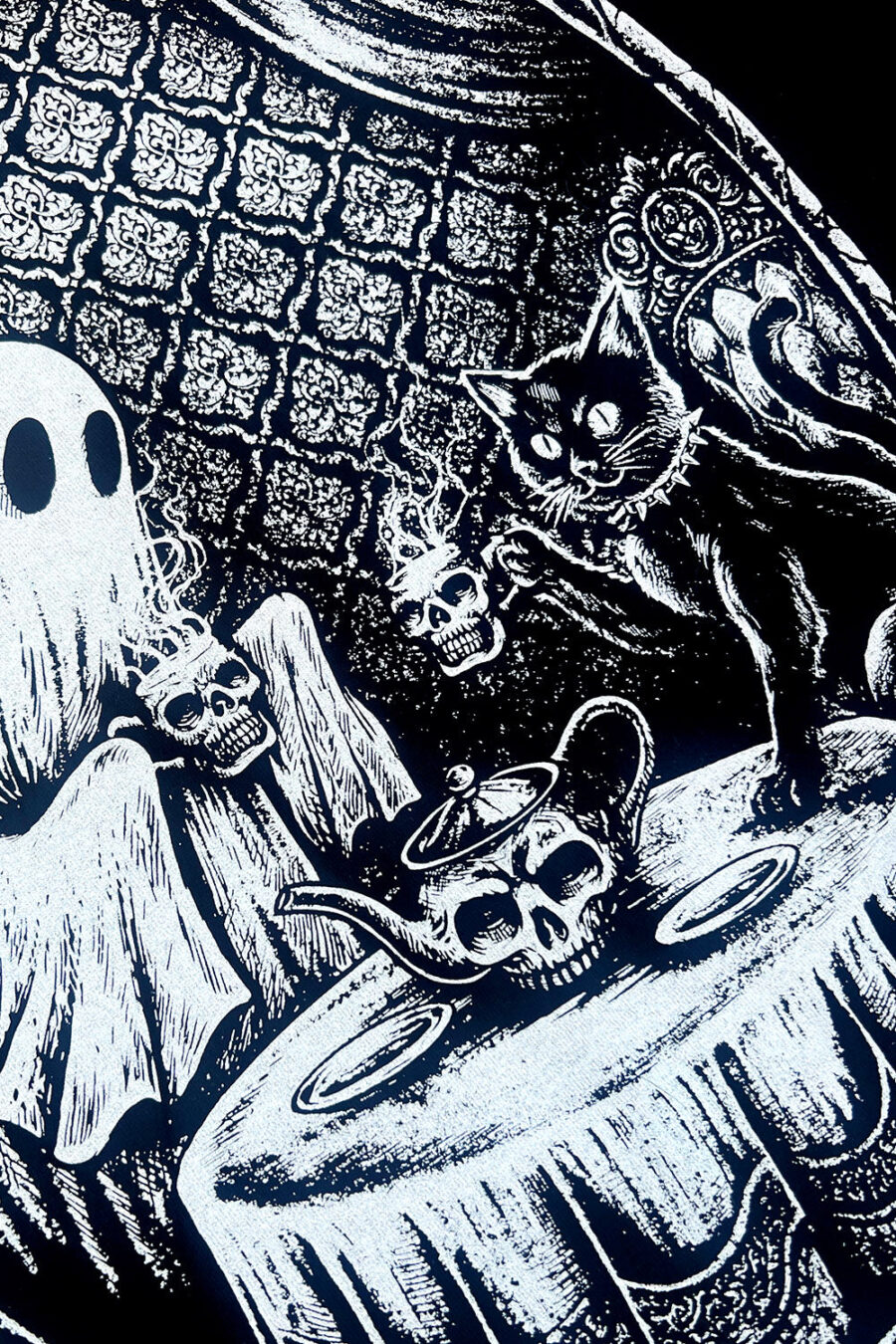 Ghostly Tea Time T-shirt