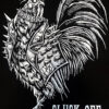 Punk Rock Chicken Sweatshirt