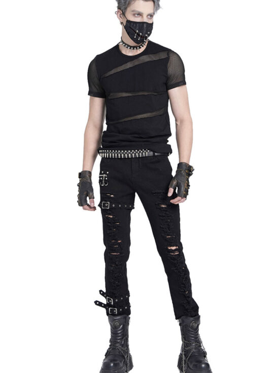 Fishnet Slasher Top