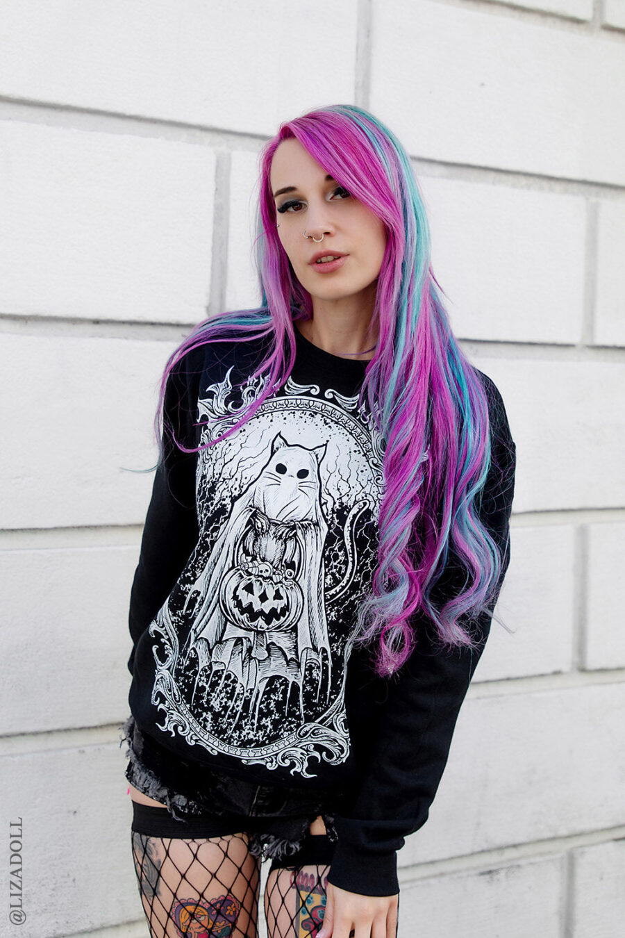 Ghost Kitty Sweatshirt