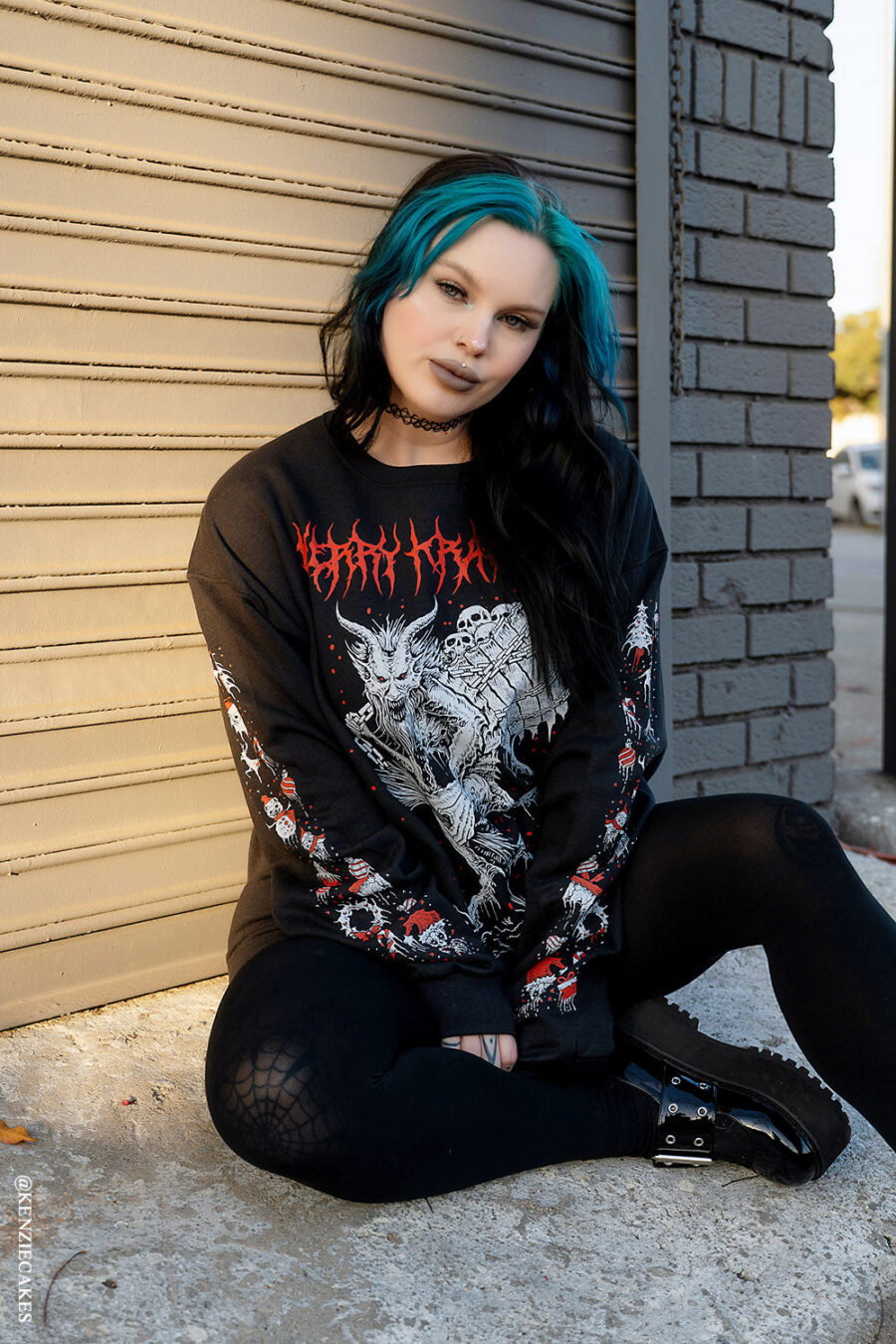 Merry Krampus Sweatshirt