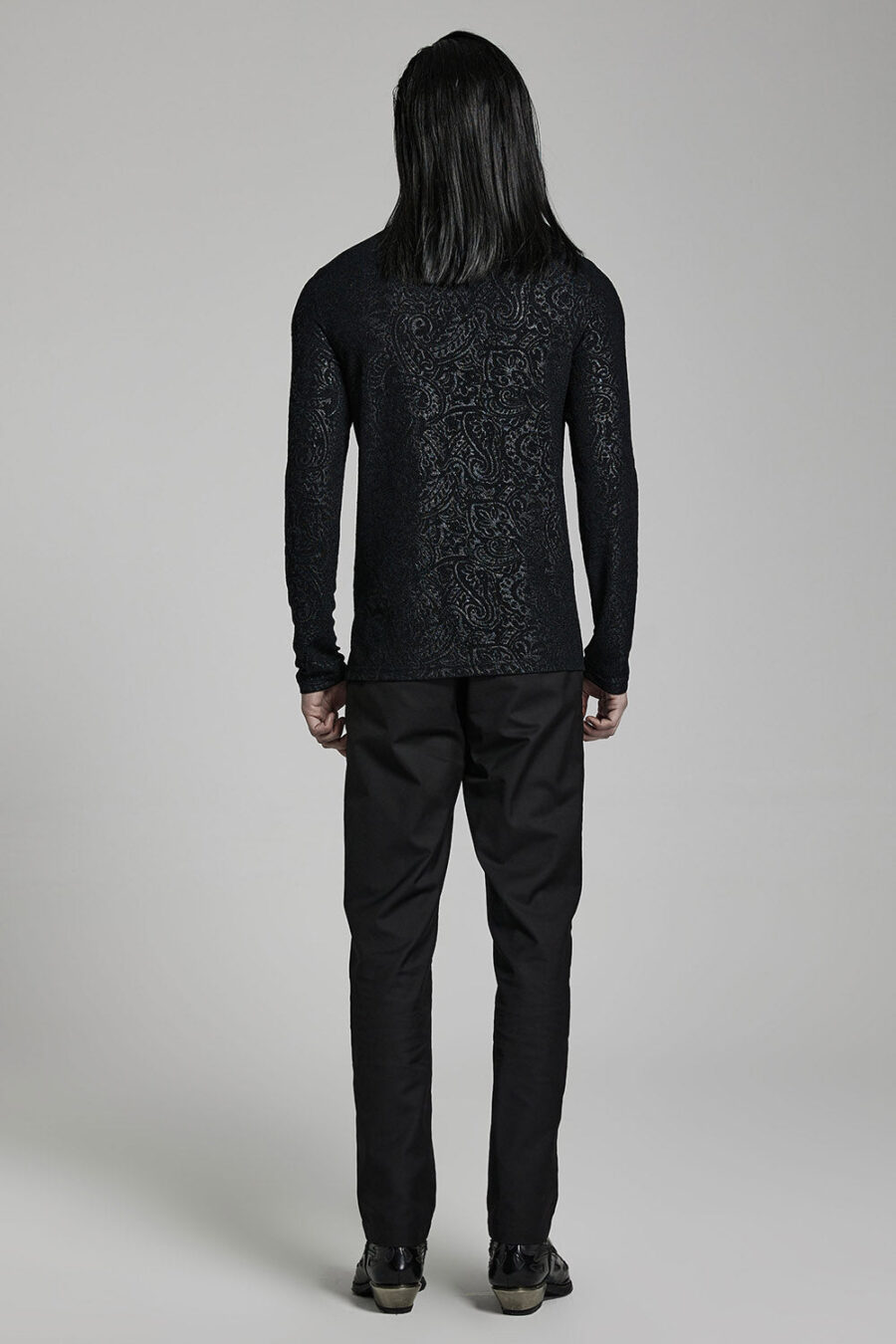 Vampire Goth Long Sleeve Top
