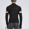 Paranormal Lace-Up Long Sleeve Top