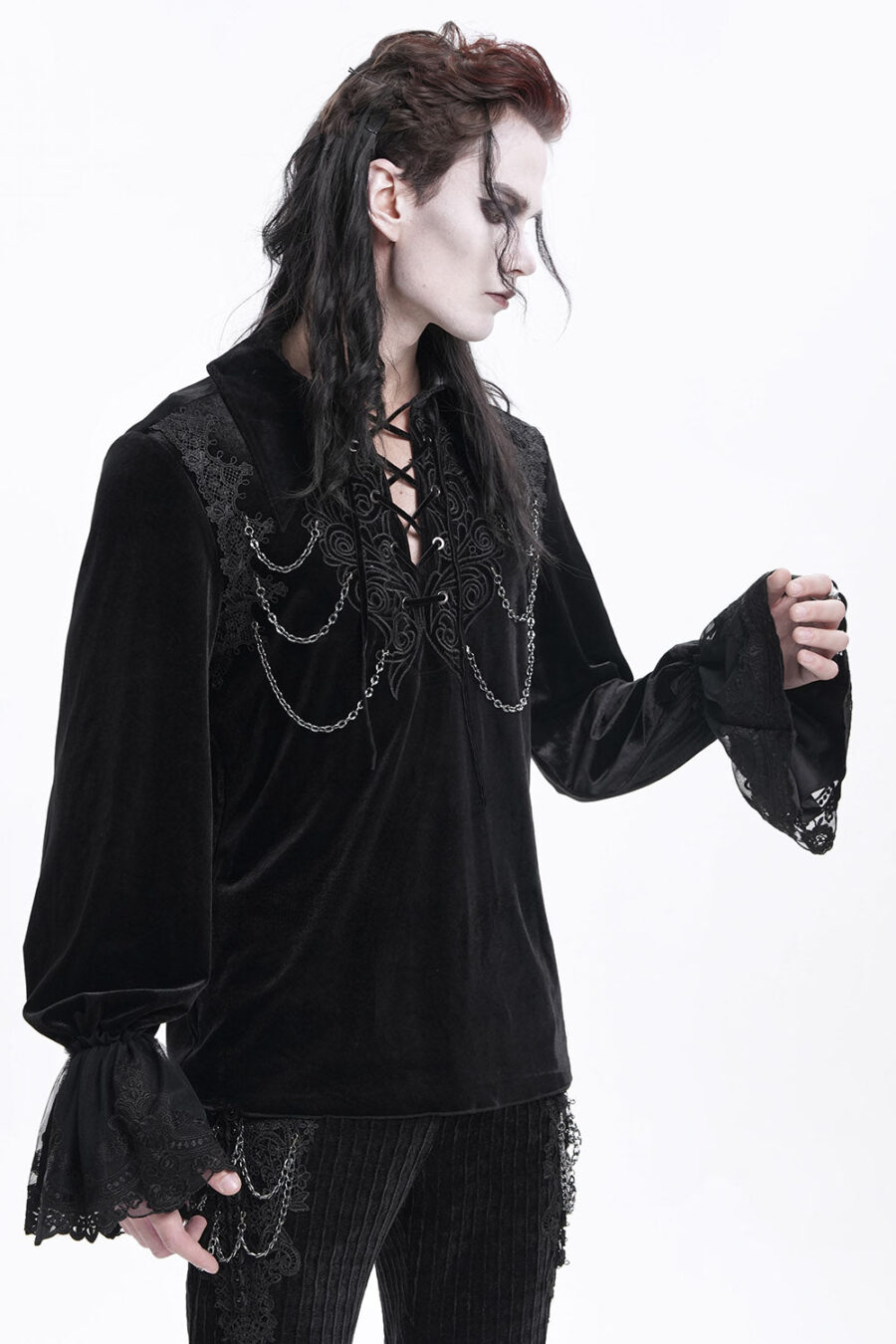 Dark Dungeon Victorian Goth Shirt