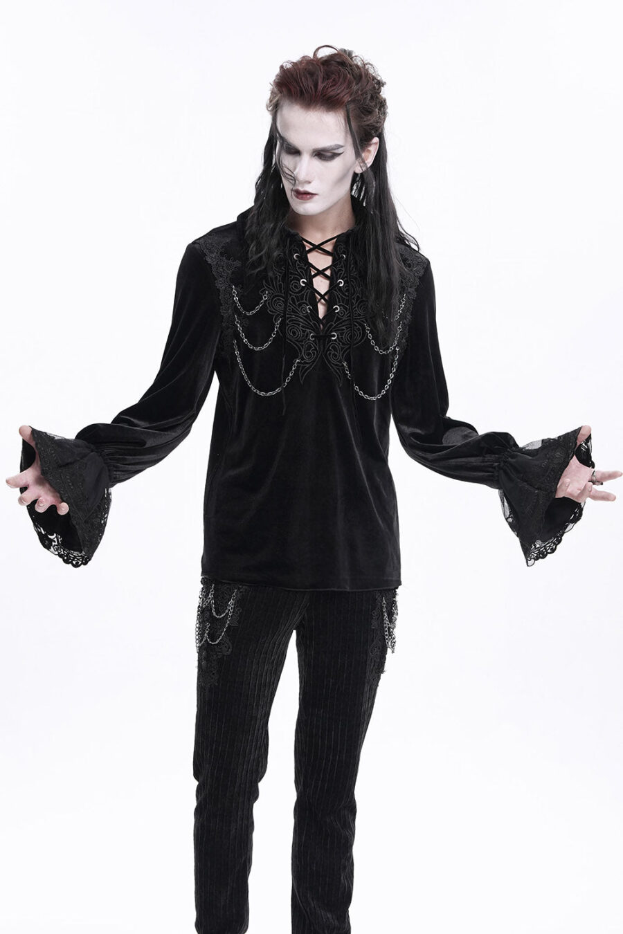 Dark Dungeon Victorian Goth Shirt