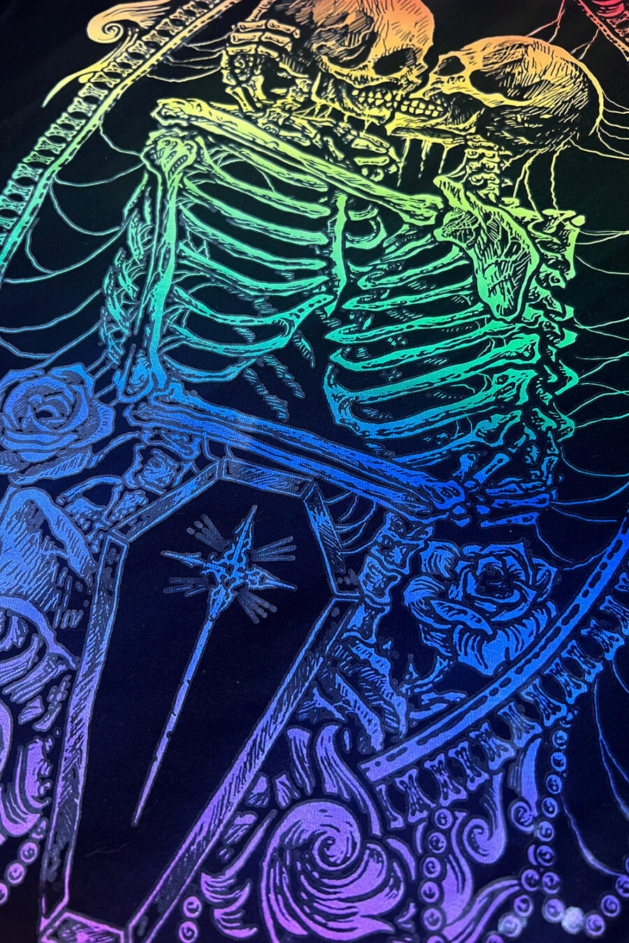 Pride Skeleton Love Sweatshirt [RAINBOW]