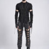 Paranormal Lace-Up Long Sleeve Top
