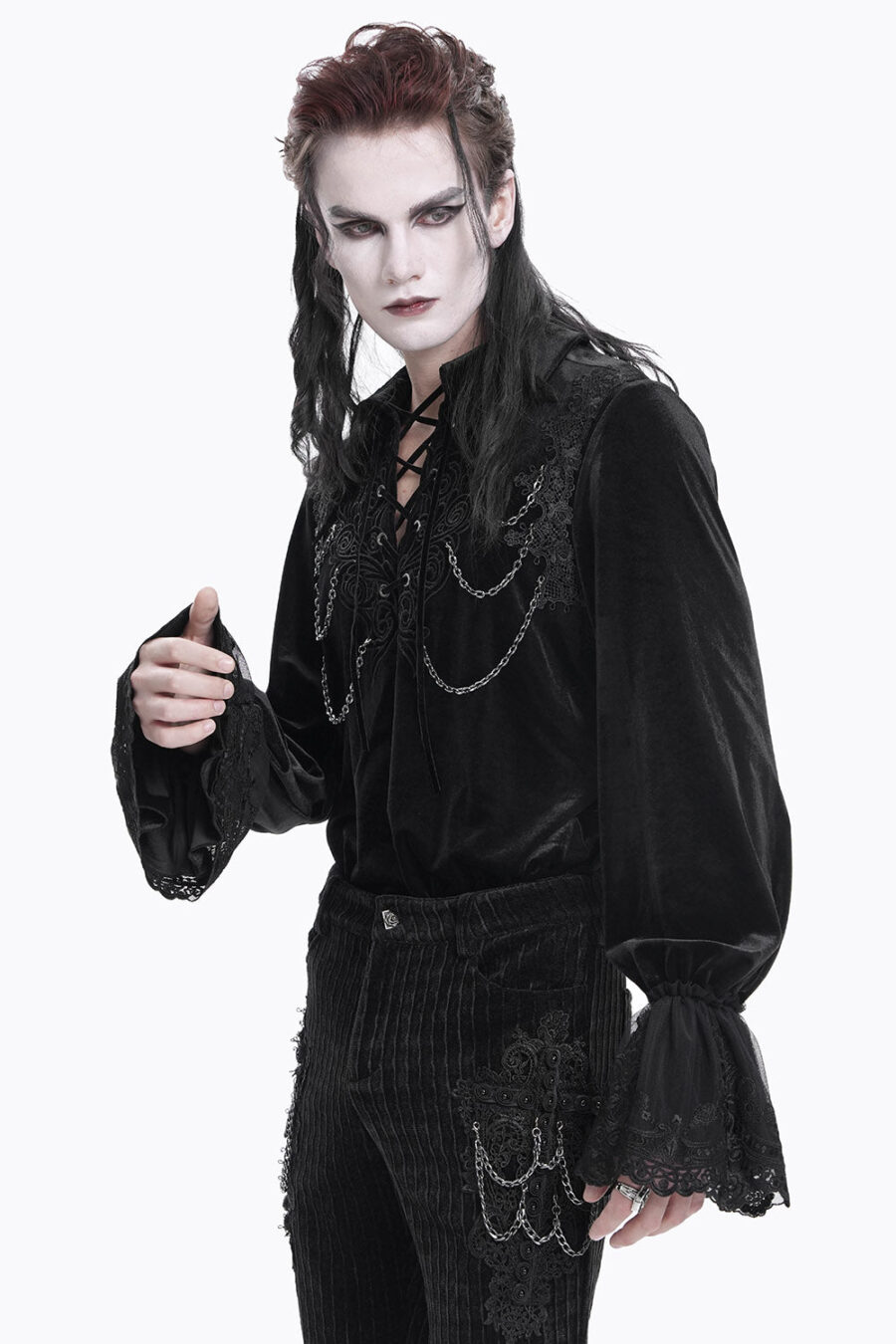 Dark Dungeon Victorian Goth Shirt