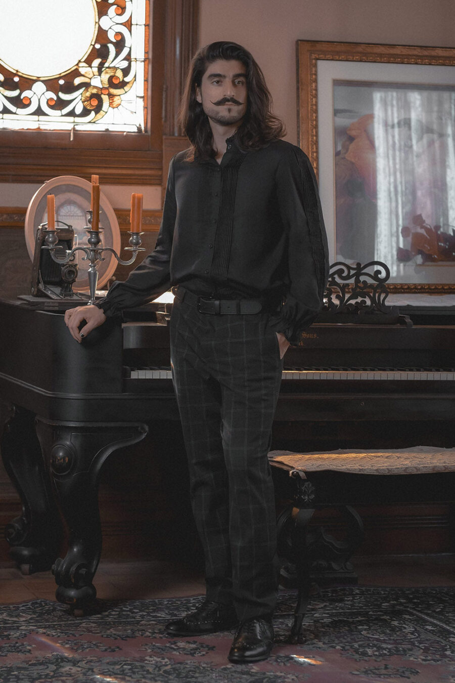 Lugosi Button Down Shirt [Unisex]