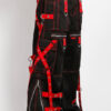 Tripp NYC X-Strap Zip Off Pants [BLACK/RED]