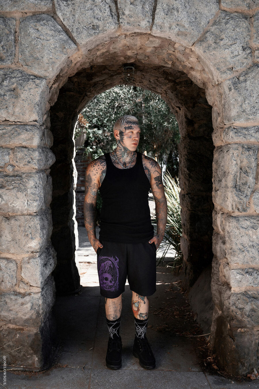 Death Raven Sweat Shorts [Unisex]