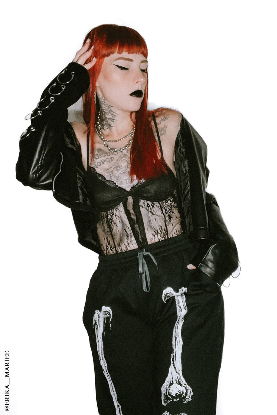 Dead Inside Skeleton Joggers