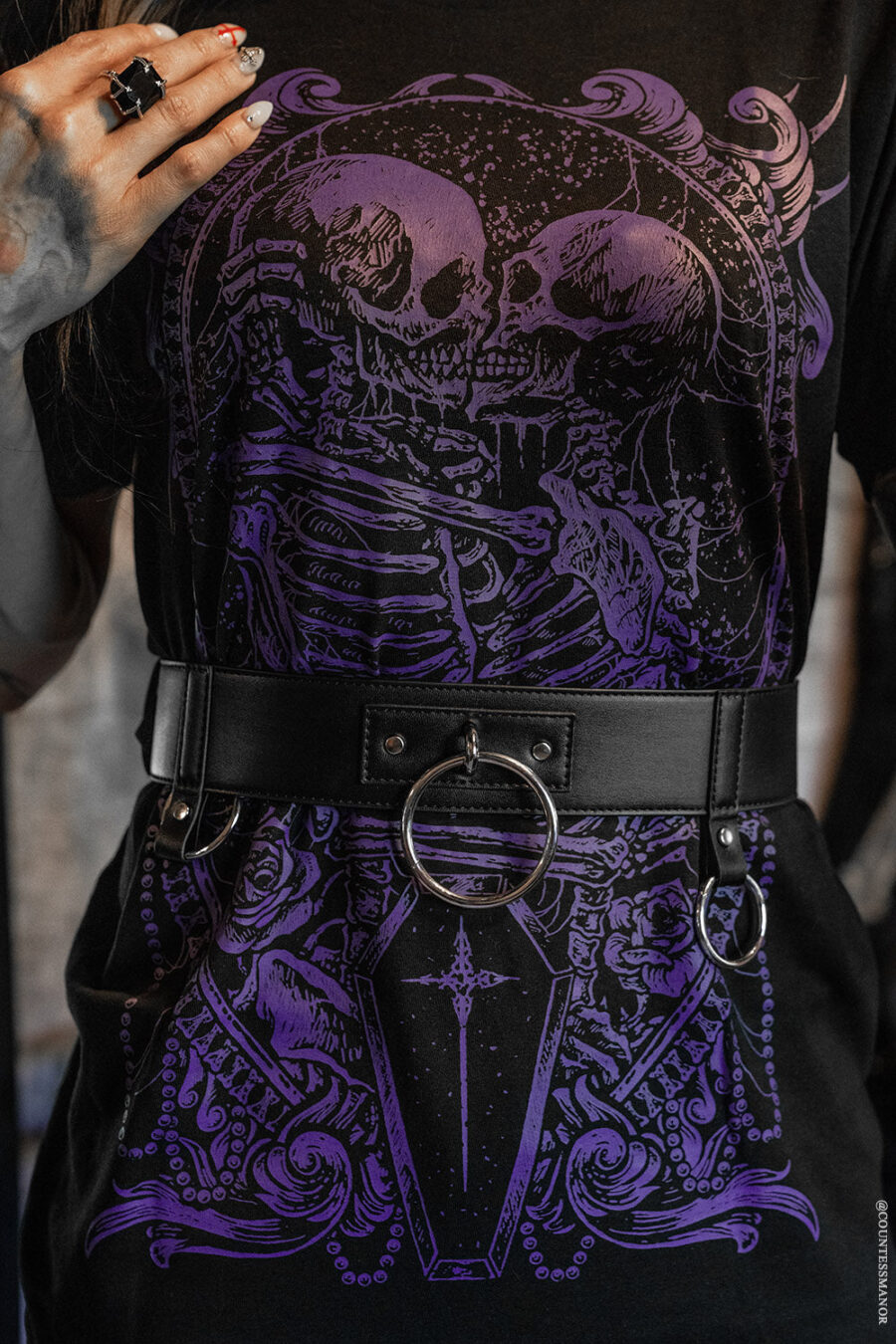 Til Death Do Us Part T-shirt [PURPLE]