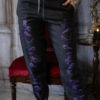 Nevermore Raven Joggers [PURPLE]