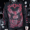 Bat Romance Sweatshirt [BLOOD RED]
