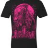 Graveyard Grim Reaper T-shirt [PINK]