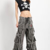 Tripp NYC Denim Power Street Pants [FOG WASH]