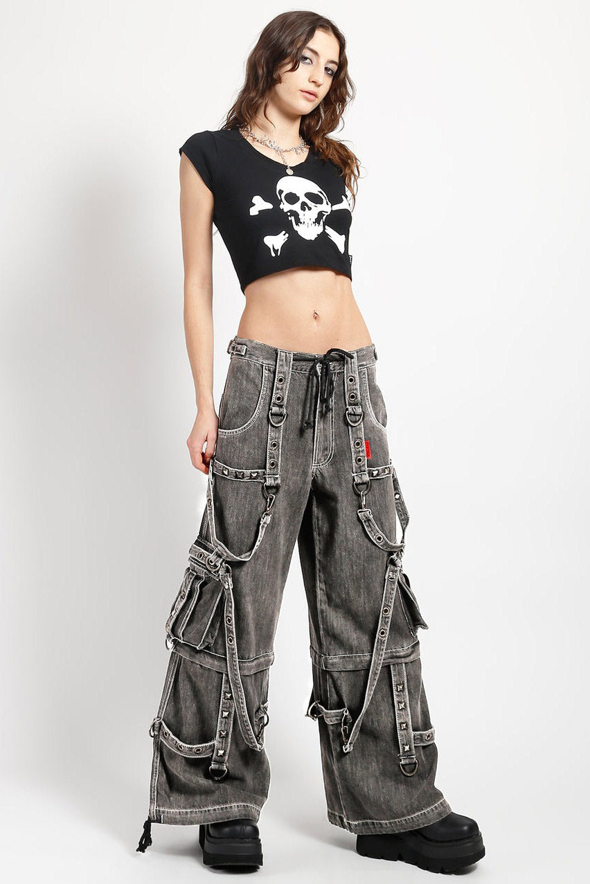 Tripp NYC Denim Power Street Pants [FOG WASH]